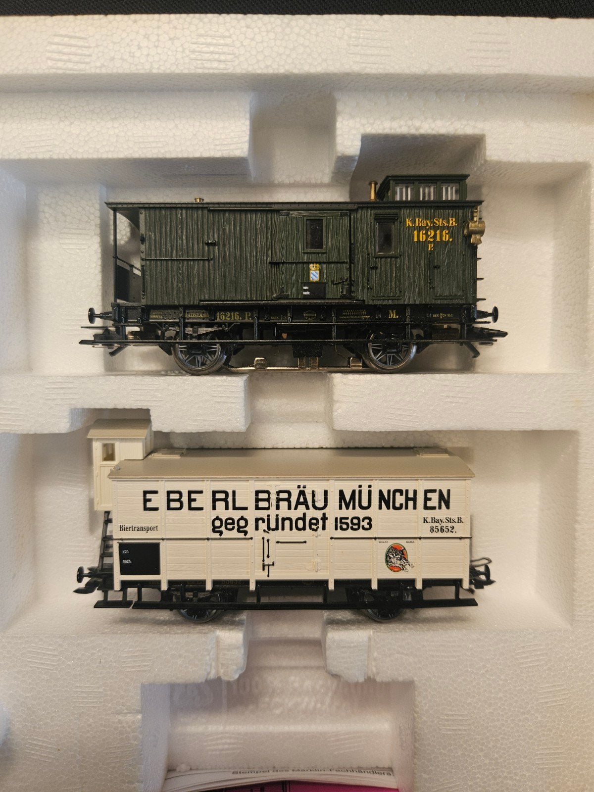 Märklin H0 43982 Treinset Bayerische Personenwagen, Wisselstroom, Treinset, Info@maerklin.de, Ophalen of Verzenden