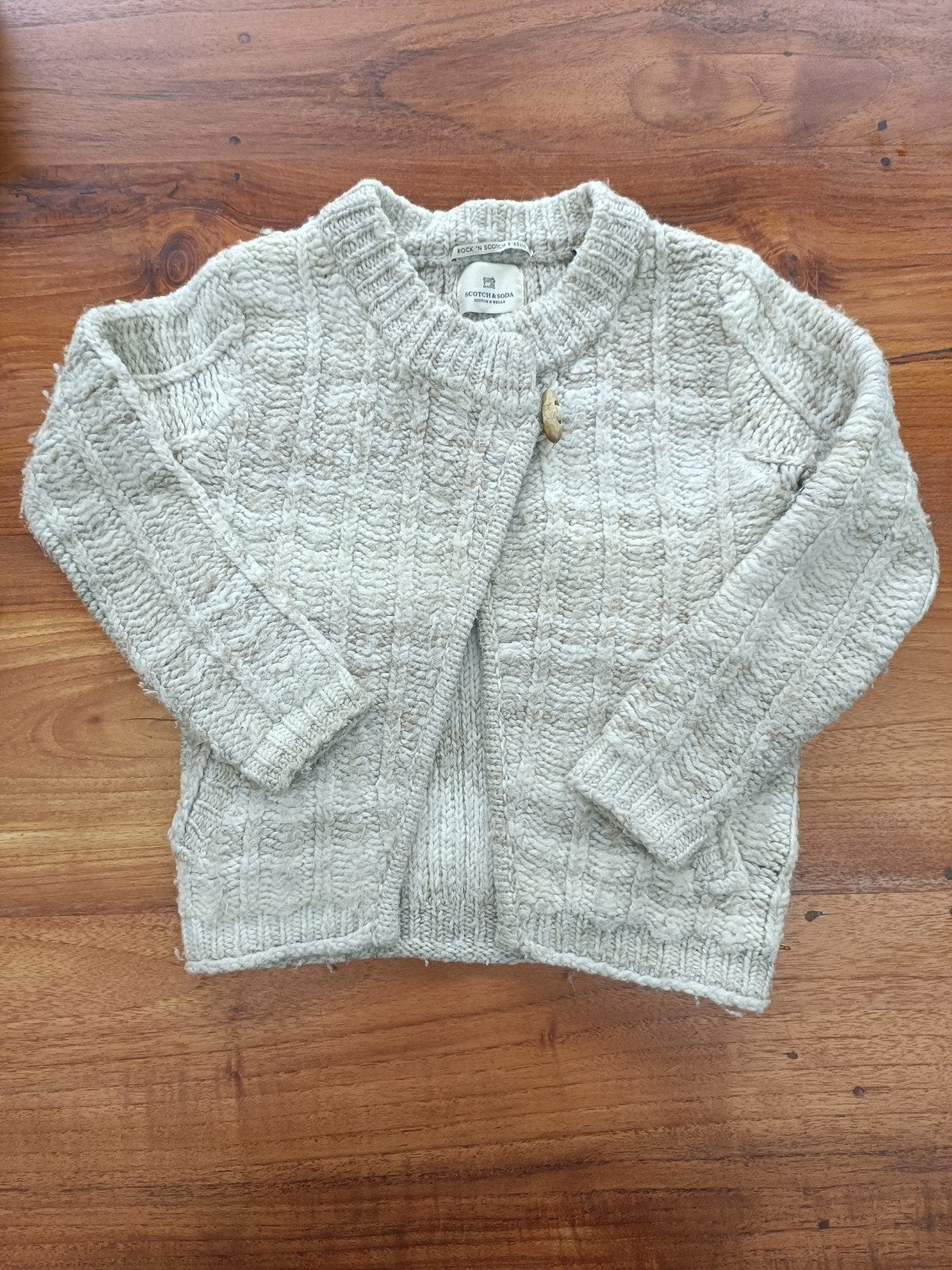 vest met wol/acryl, maat 122, Scotch&soda, scotch r'belle, Gebruikt, Meisje, Trui of Vest, Ophalen of Verzenden