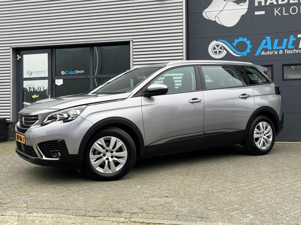 Peugeot 5008 1.2 Active Camera Stoel-Vw 7-Pers All-in!, Auto's, Voorwielaandrijving, 1280 kg, Gebruikt, Euro 6
