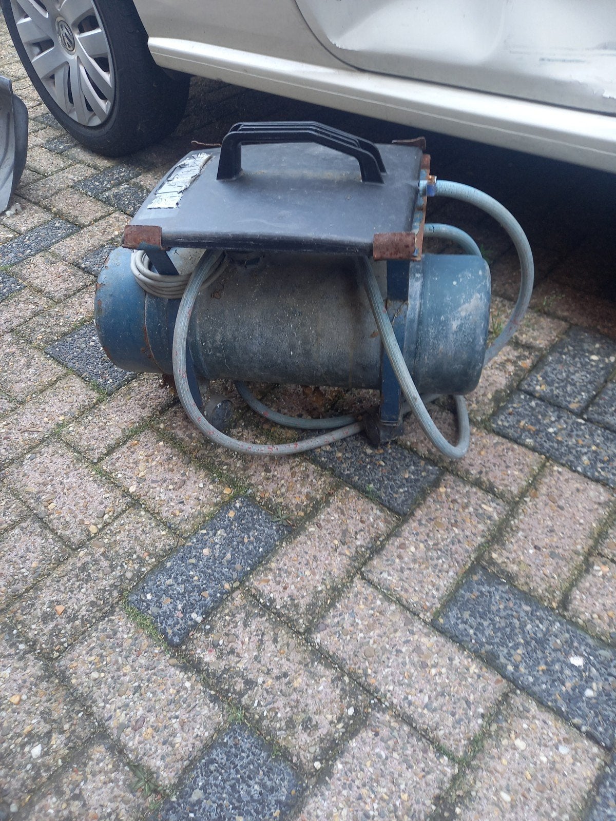 Afstoomaparaat, Ophalen, Gebruikt