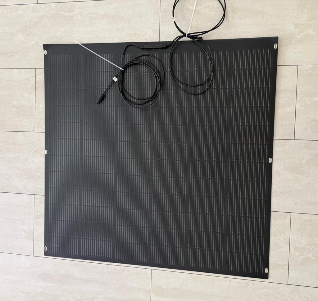 Complete set flexibele zonnepanelen met Growatt 800W, Ophalen of Verzenden, Gebruikt
