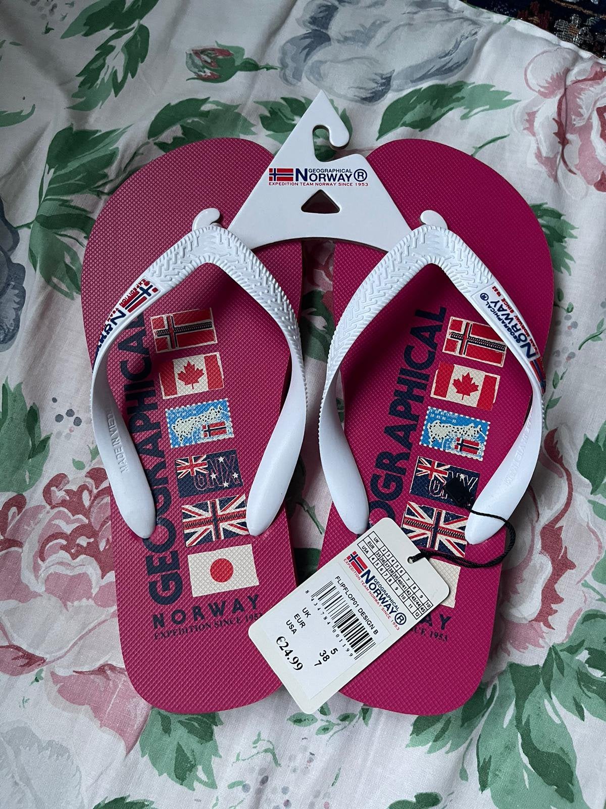 Grote Partij Geographical Norway slippers, Ophalen of Verzenden, Zo goed als nieuw, Jongen of Meisje, Overige typen