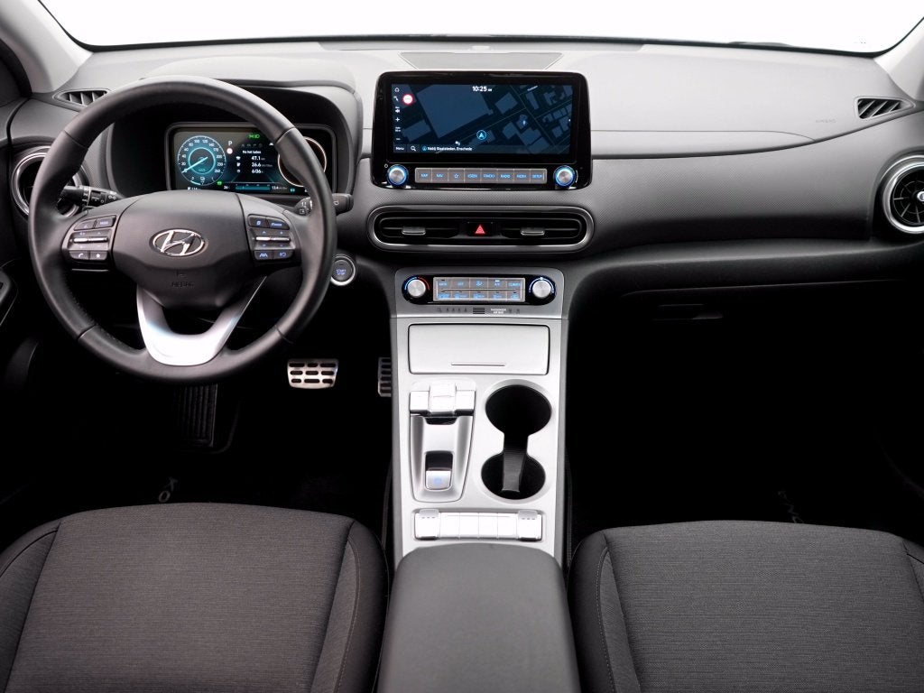 Hyundai KONA EV Fashion 39 kWh | LED | Stoelverwarming | Nav, Auto's, Hyundai, Automaat, Gebruikt, Zwart, 39 kWh