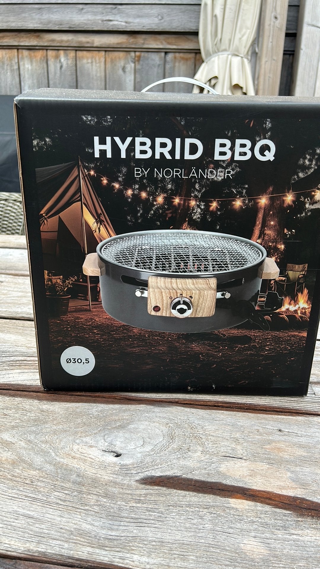BBQ hybrid by norlander NIEUW, Ophalen of Verzenden, Nieuw