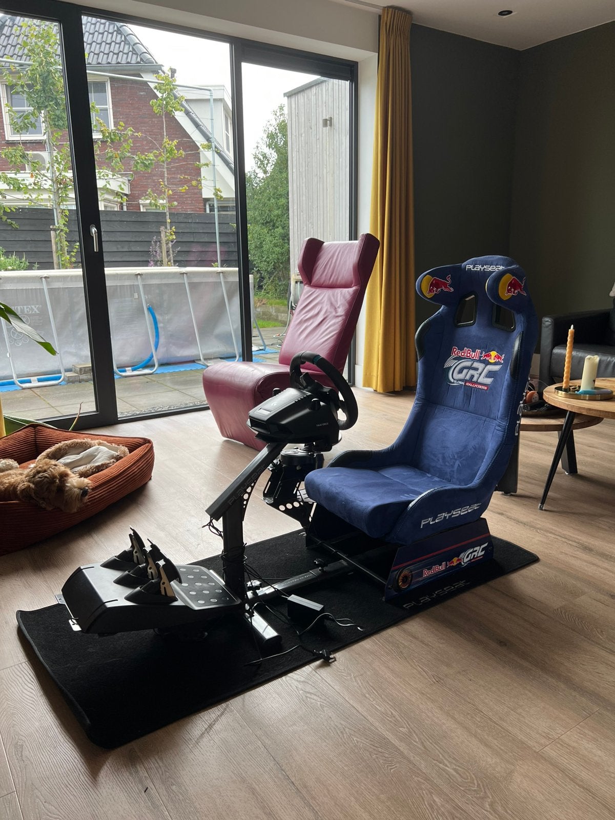 Logitech g923 + Playseat evelution, Ophalen, Zo goed als nieuw, Playseat of Racestoel, PlayStation 1