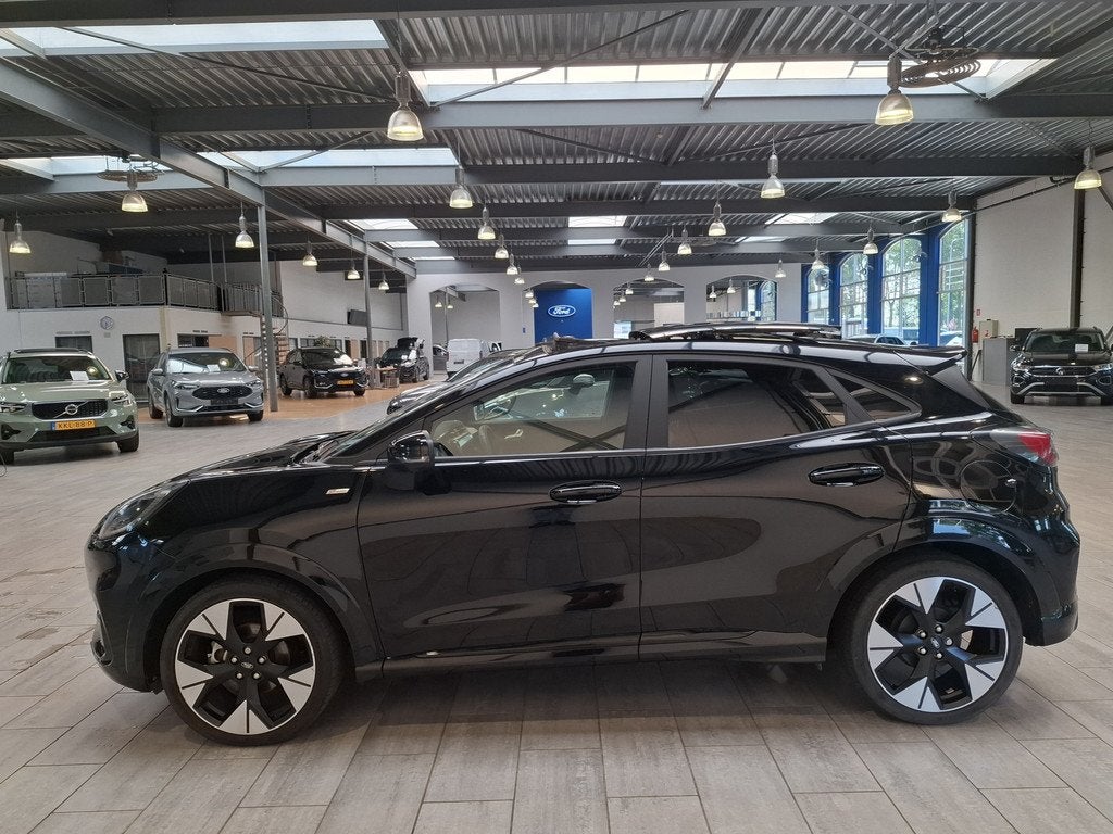 Ford Puma EcoBoost Hybrid 155PK ST-Line X | Trekhaak | Winte, Auto's, Ford, 12 maanden, Zwart, 1226 kg, Zwart