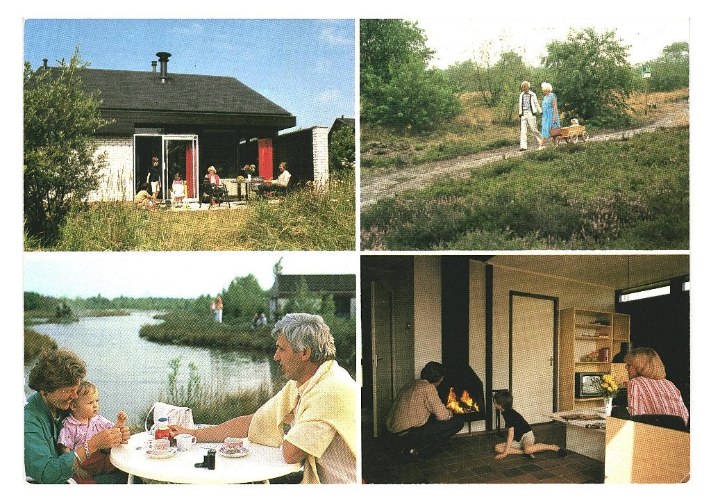 37492 America 80+ Limburg Bungalow Vakantiehuisje Loohorst, Ophalen of Verzenden, 1980 tot heden, Gelopen, Limburg