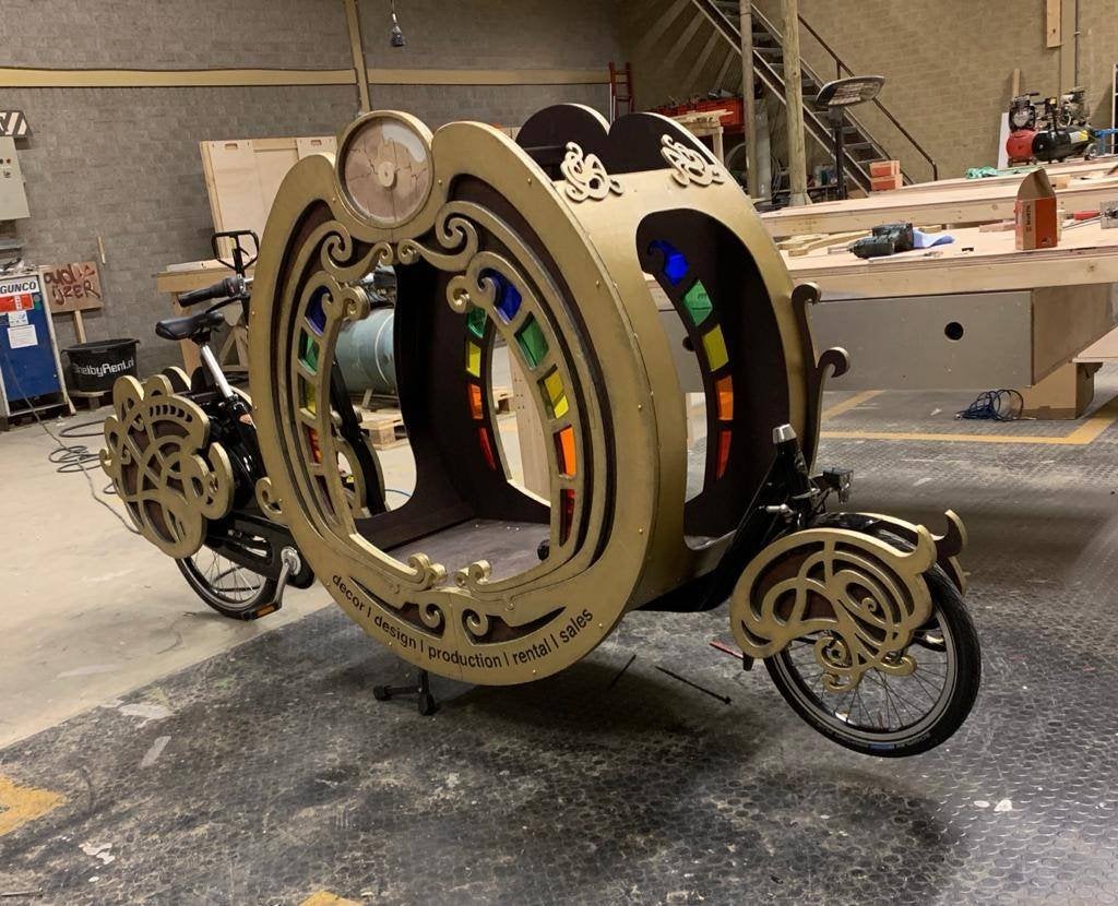 custom bakfiets op maat, Goederen, Nieuw, Schijfrem, Ophalen