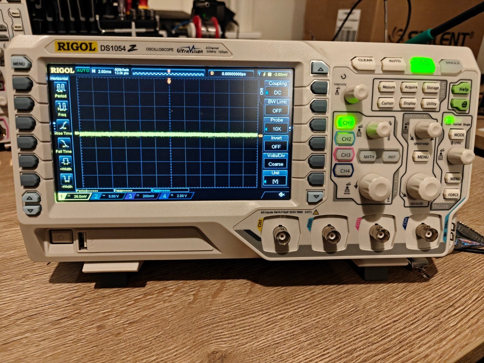 Rigol DS1054Z Oscilloscoop - Officieel, Ophalen of Verzenden, Zo goed als nieuw