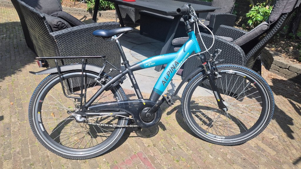 Alpina Yabber 24 inch kinderfiets, 20 inch of meer, Gebruikt, Velgrem, Alpina