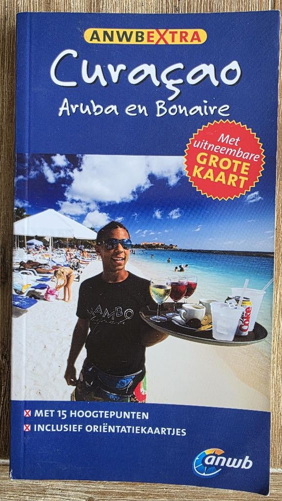 ANWB Extra Reisgids Curacao Aruba en Bonaire , Boeken, Reisgidsen, ANWB, Ophalen of Verzenden, Reisgids of -boek, ANWB