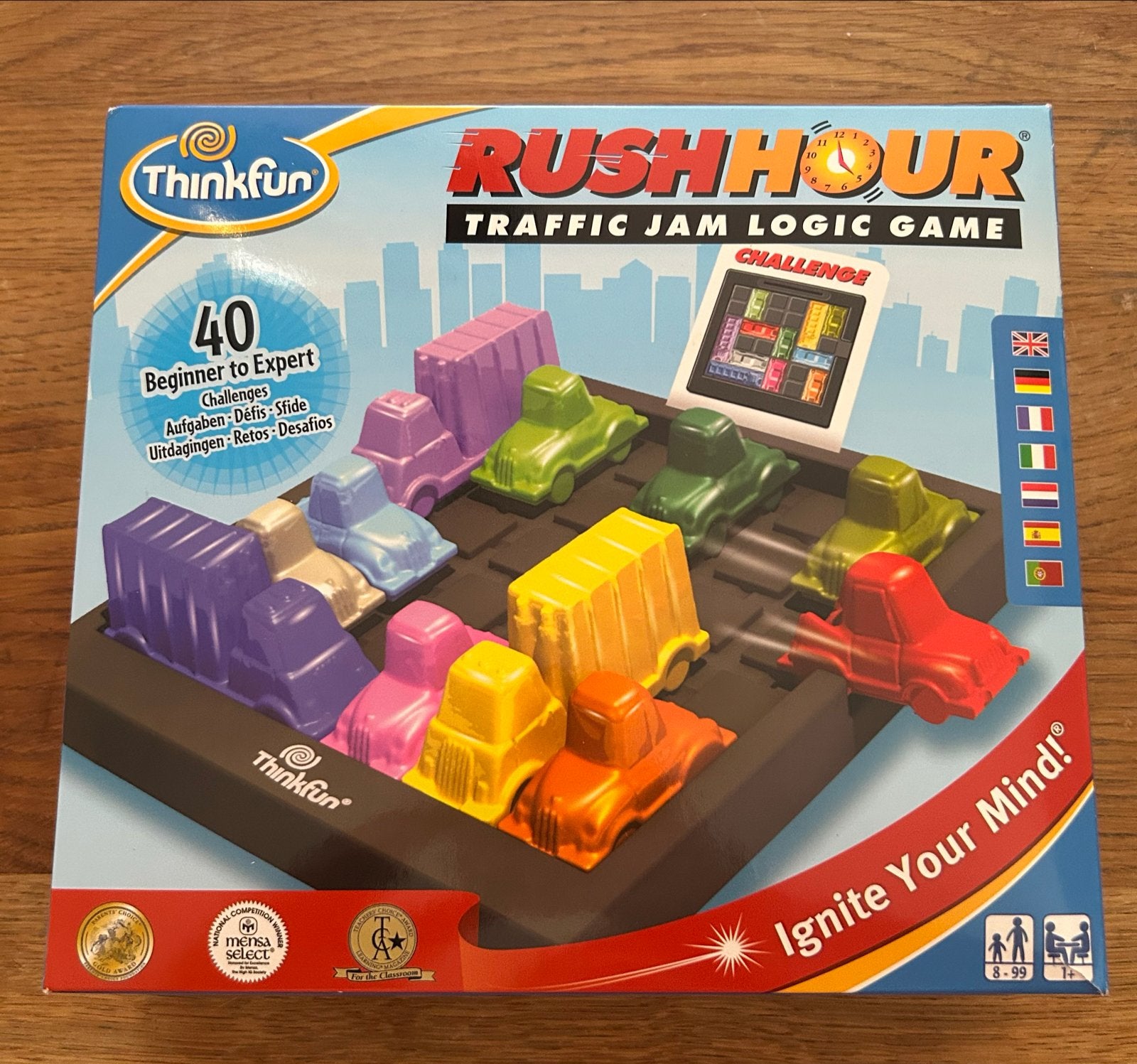Thinkfun Rush Hour Traffic Jam Logic Game, Een of twee spelers, Ophalen of Verzenden, Nieuw