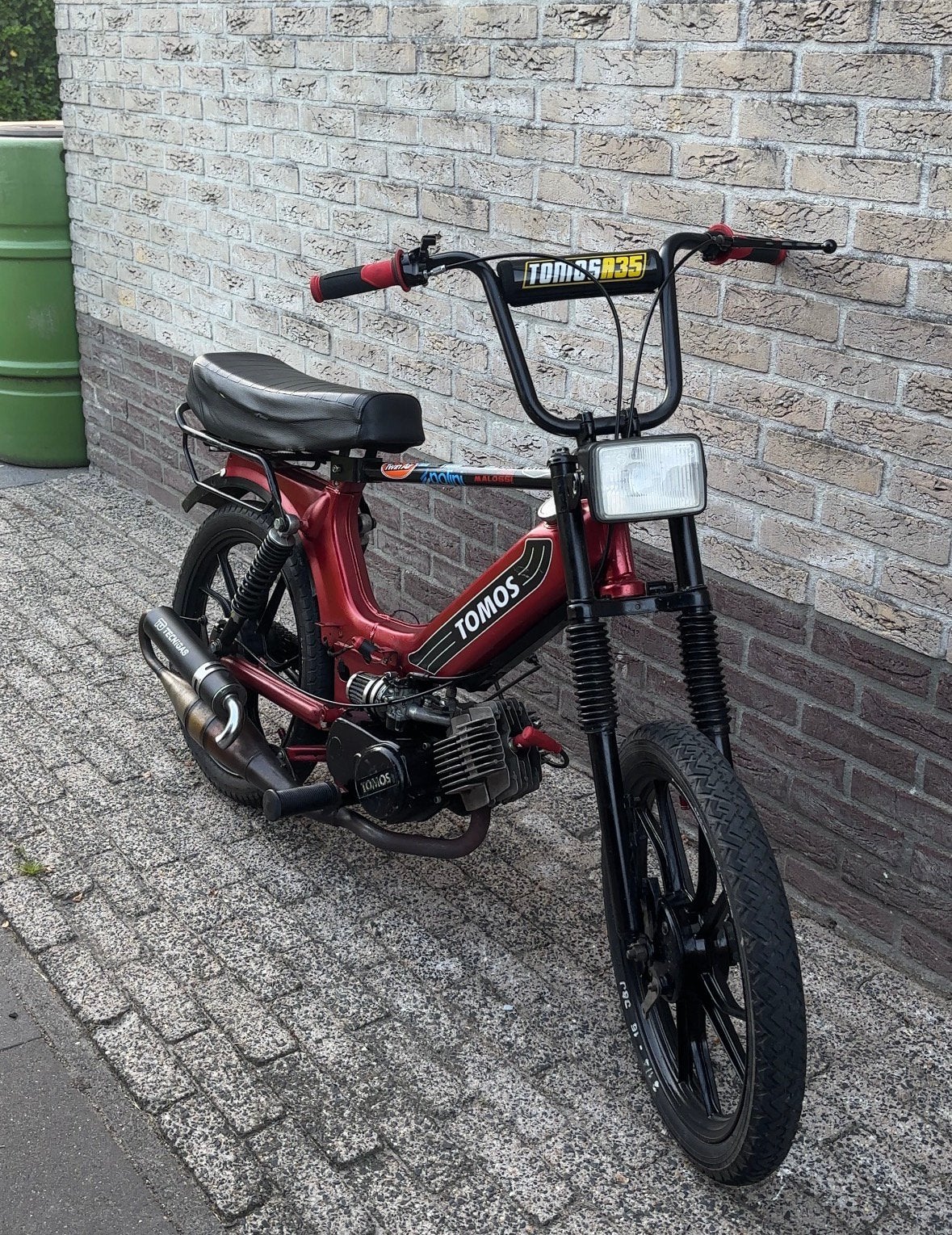 Tomos 70cc hpi, Fietsen en Brommers, Brommers | Tomos, Zo goed als nieuw, Quadro, Ophalen
