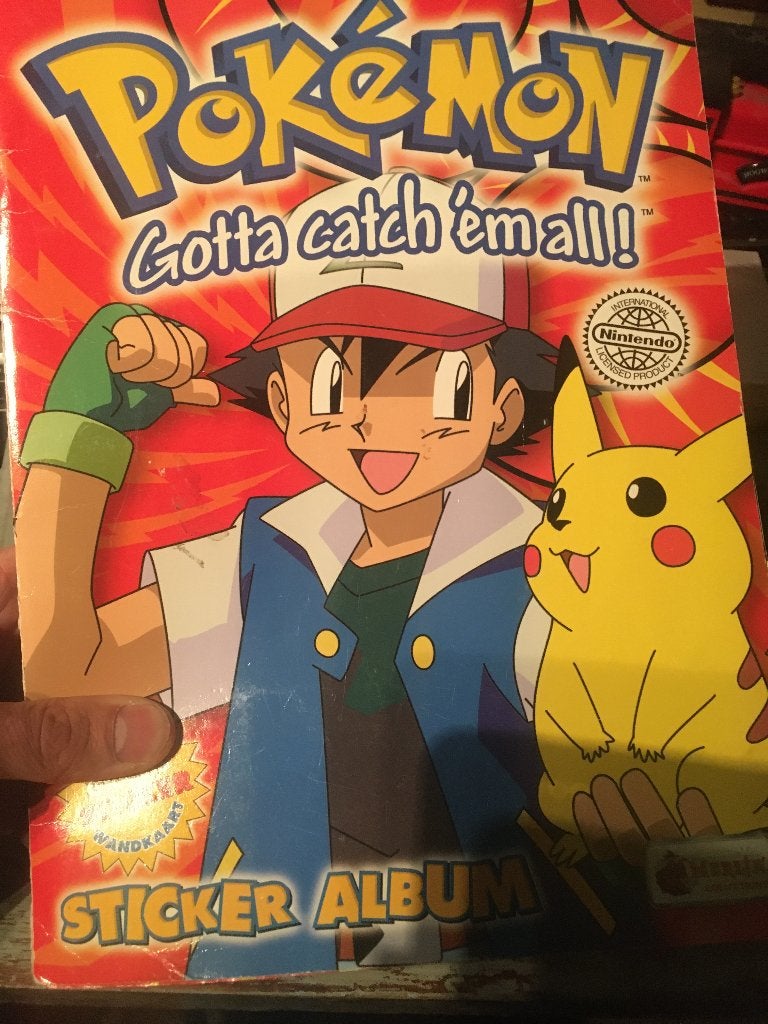 losse Pokemon stickers Merlin 2000, Ophalen of Verzenden, Gebruikt, Meerdere stickers