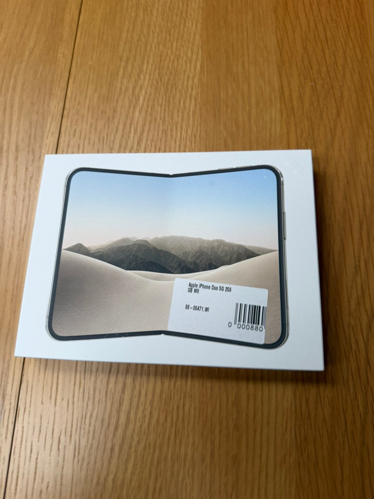 iPhone Duo 256GB Star White (Factuur mogelijk), Ophalen, Zo goed als nieuw, Wit, 256 GB