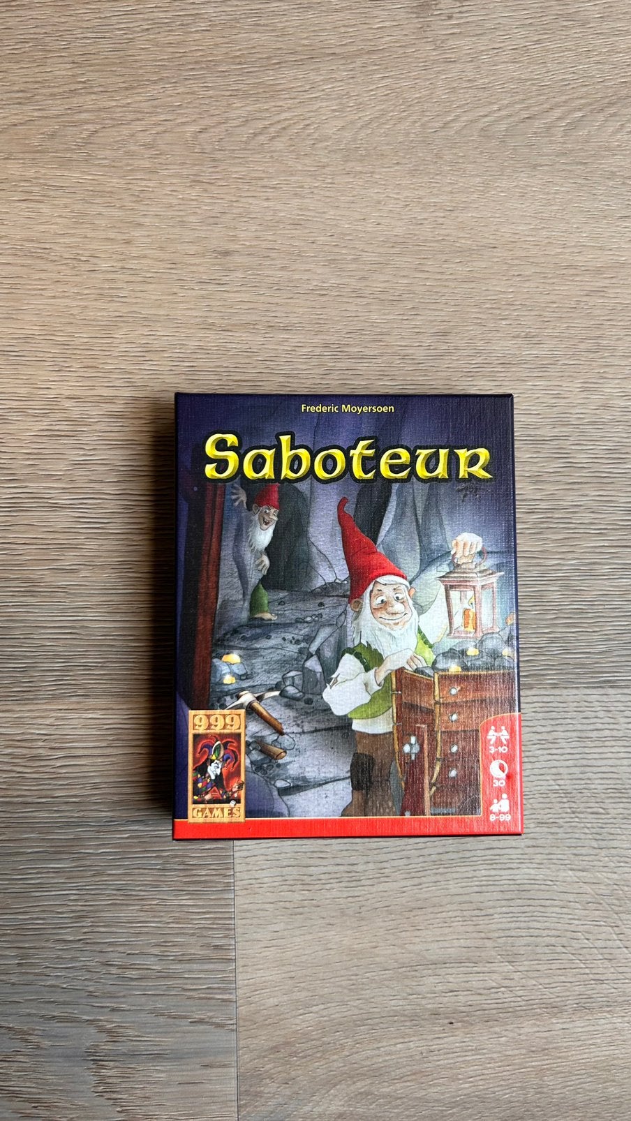 Spel Saboteur, Ophalen of Verzenden, Zo goed als nieuw
