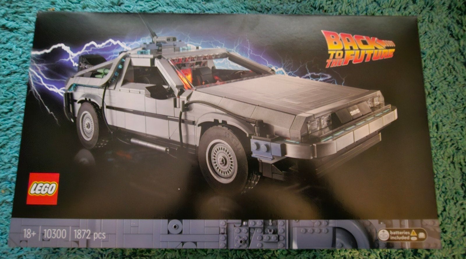 LEGO Back to the Future DeLorean Tijdreismachine 10300, Overige merken, Auto, Groter dan 1:32, Nieuw