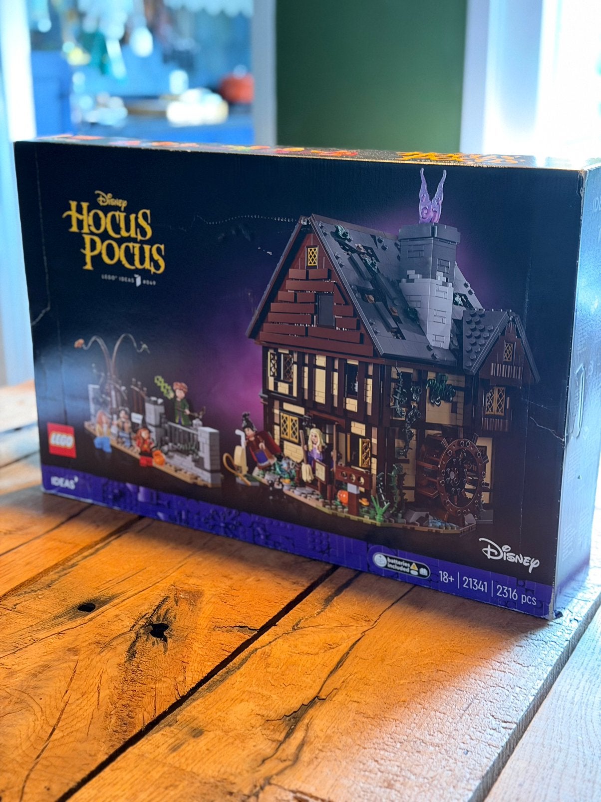 LEGO Disney Hocus Pocus 21341, Ophalen of Verzenden, Zo goed als nieuw, Groter dan 1:32