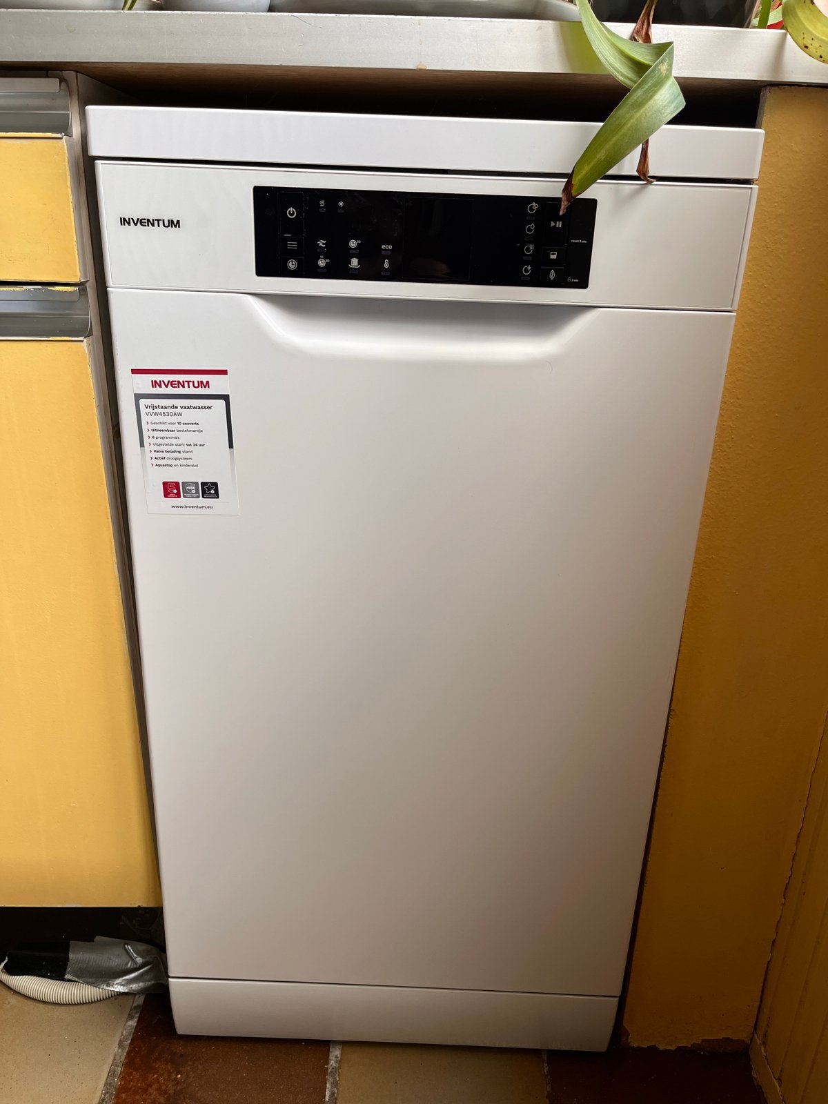Inventum 45cm dishwasher - as good as new, Ophalen, Zo goed als nieuw, 45 tot 60 cm, Minder dan 85 cm