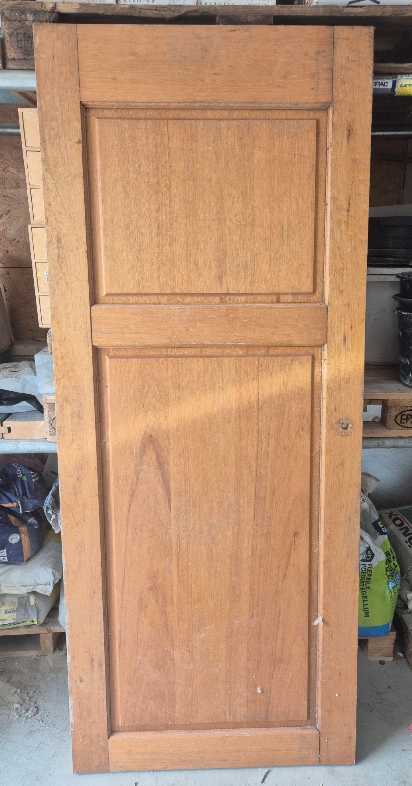 Eikenhouten paneel deuren, Ophalen, Binnendeur, 200 tot 215 cm