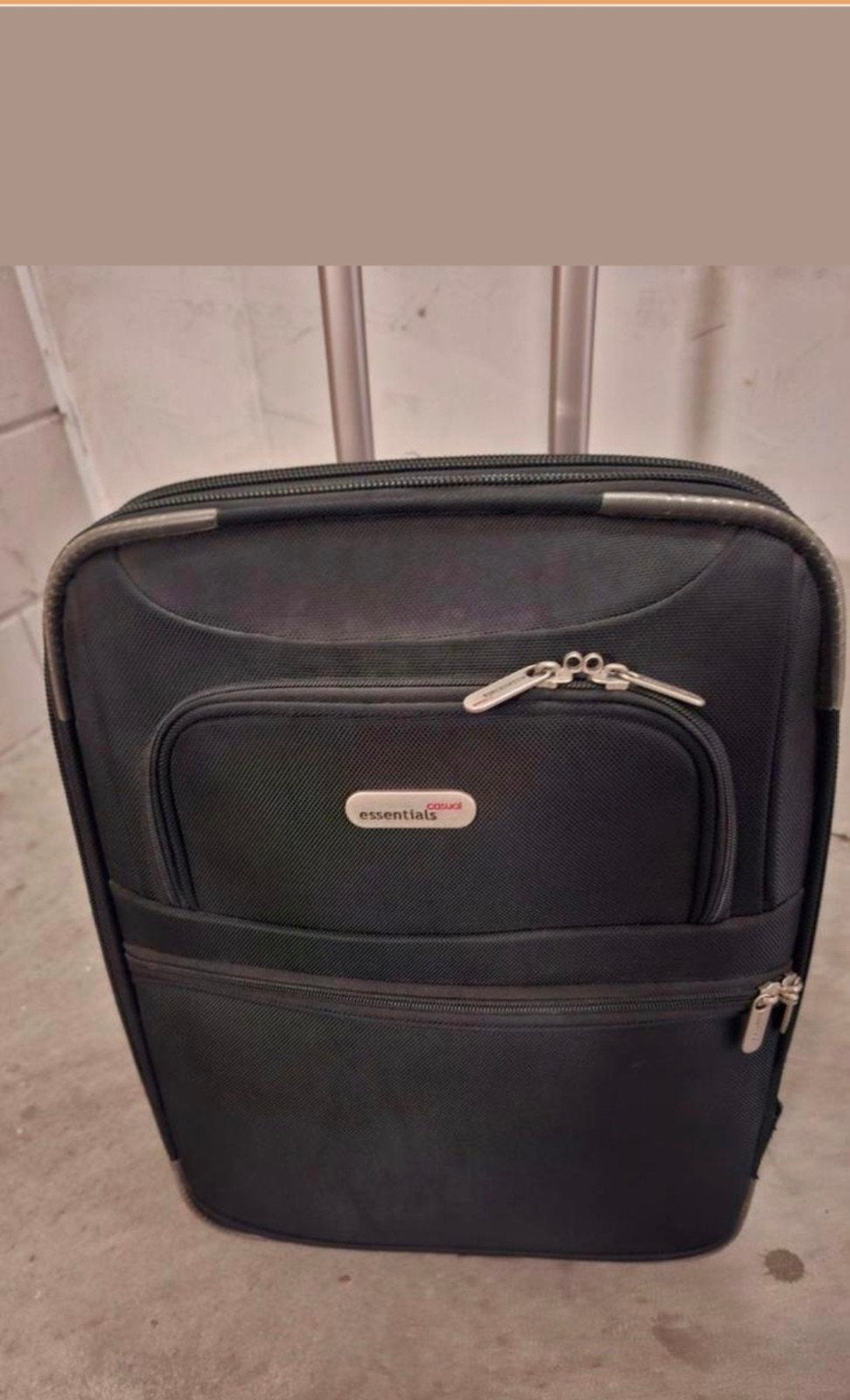 Zwarte Trolley reisKoffer - Compact & Handig, Ophalen of Verzenden