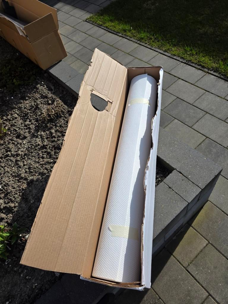 Glasweefsel behang Copagro voorgeschilderd 40m x 1m, Ophalen, Minder dan 10 m²