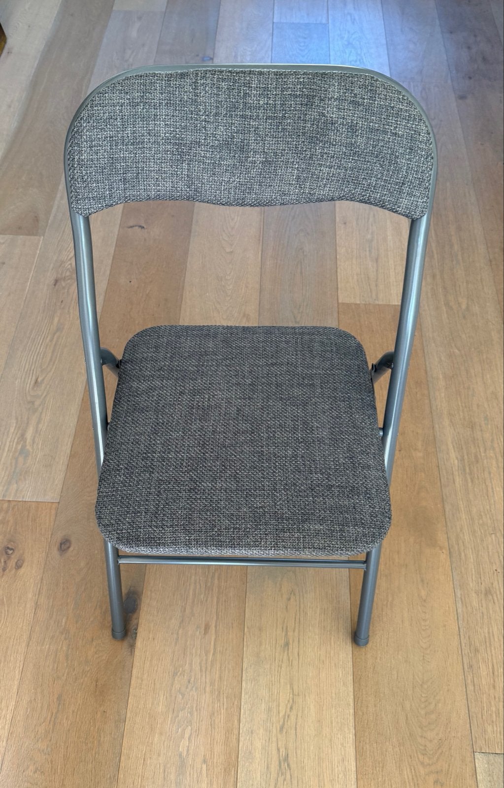 Opklapstoel - Zo goed als nieuw met stoffen bekleding, Ophalen, Zo goed als nieuw, Metaal, Eén