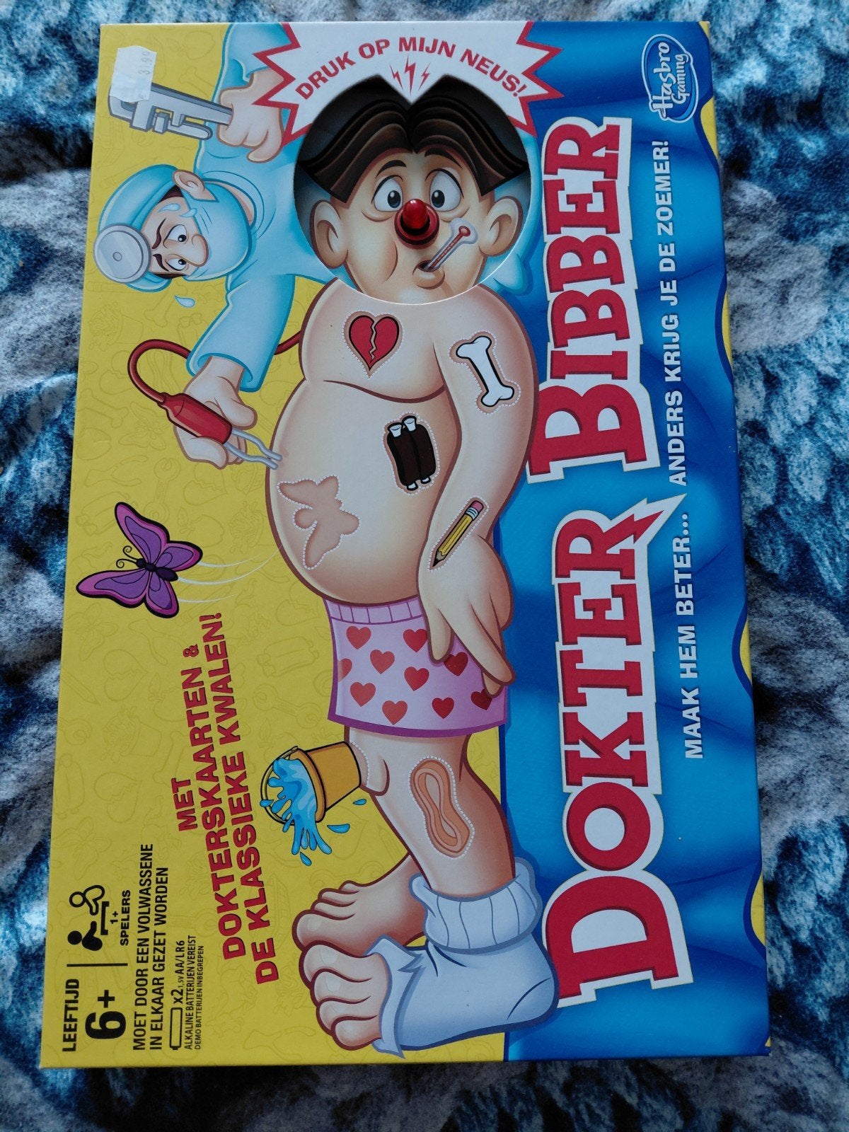 te koop dokter bibber, Hobby en Vrije tijd, Ophalen of Verzenden, Nieuw, Hasbro Gaming