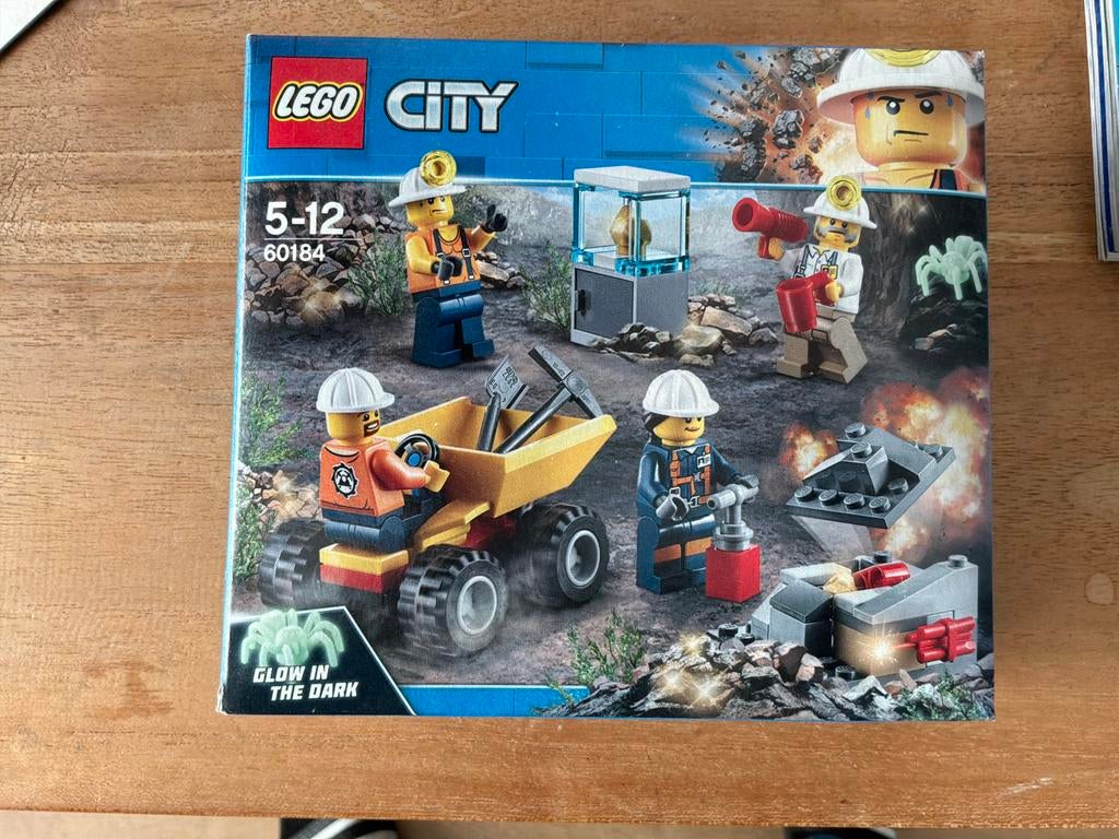 LEGO City Mijnwerkers Set 60184 - in orginele Doos, Kinderen en Baby's, Speelgoed | Duplo en Lego, City, Lego, Ophalen of Verzenden