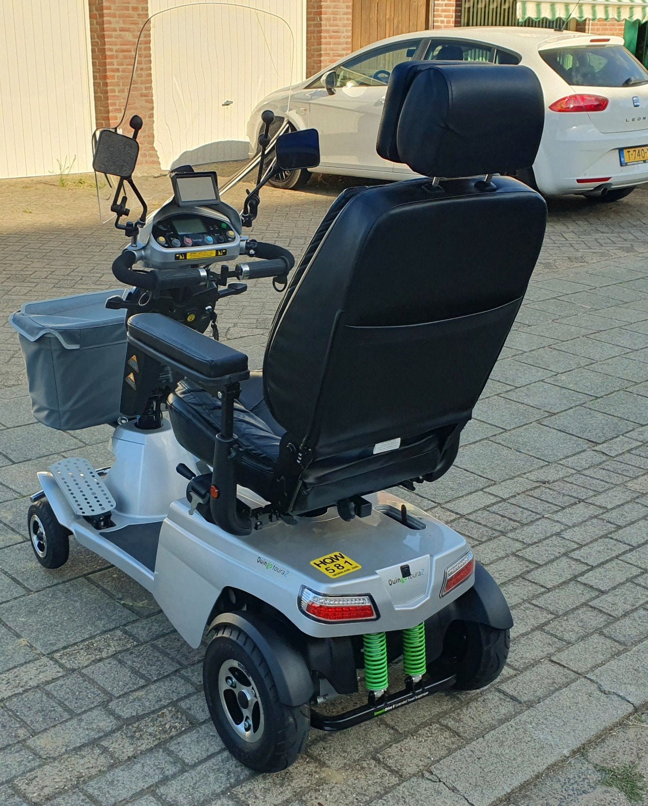 Nette 5 wiel scootmobiel merk Quingo Toura 2 NIEUWSTAAT, Quingo Toura 2, Quingo Toura 2, Quingo Toura 2, Ophalen of Verzenden