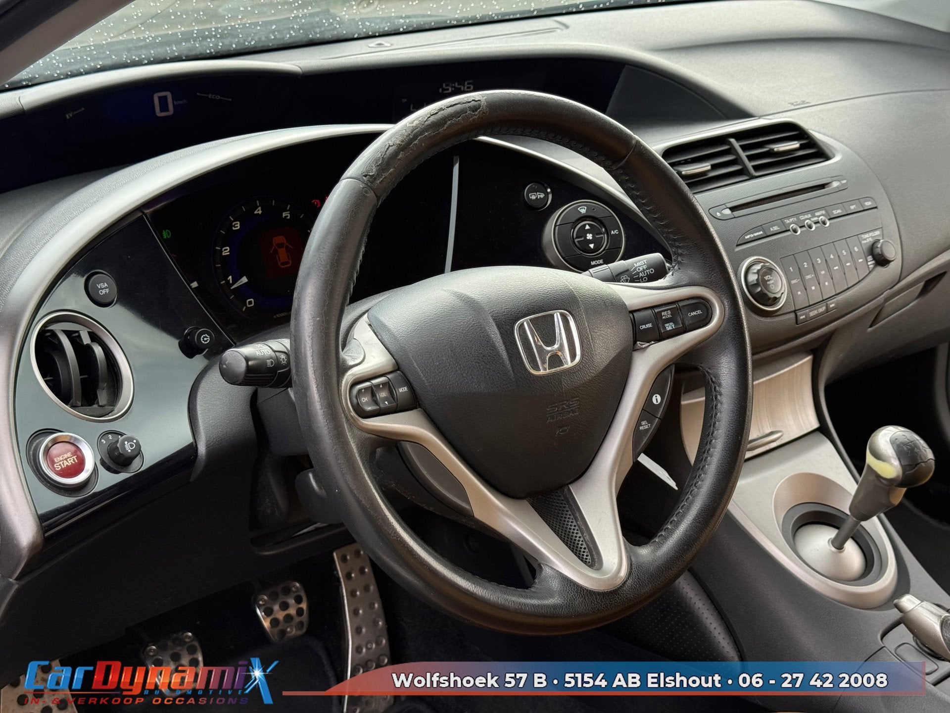 Honda Civic 1.8 Sport | Leder | Recent Onderhoud | Sportief, Auto's, Honda, Voorwielaandrijving, 15 km/l, Gebruikt, 4 cilinders