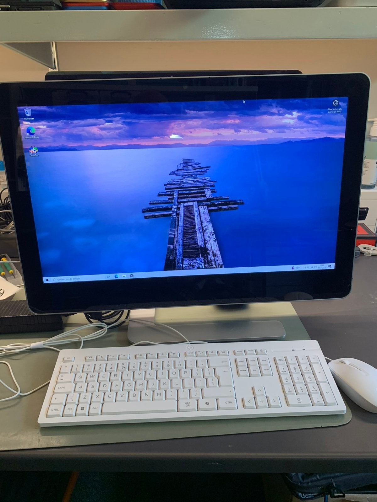 All in one desktop, Ophalen, Gebruikt, 4 GB, SSD