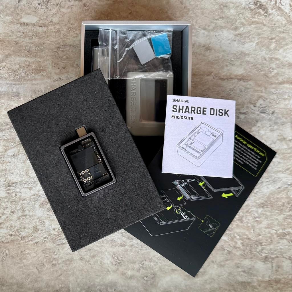 Sharge Disk 2TB, Computers en Software, Harde schijven, 2TB, SSD, Ophalen of Verzenden, Zo goed als nieuw