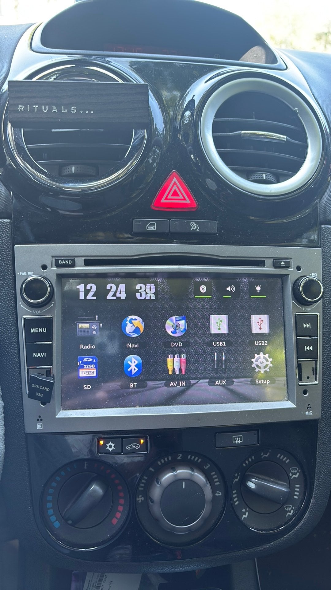Bluetooth met radio scherm opel corsa d, Ophalen of Verzenden, Zo goed als nieuw
