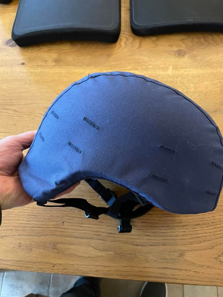 Kogelwerende helm Nij level 3a ballistisch, Verzamelen, Ophalen of Verzenden, Landmacht, Kleding of Schoenen