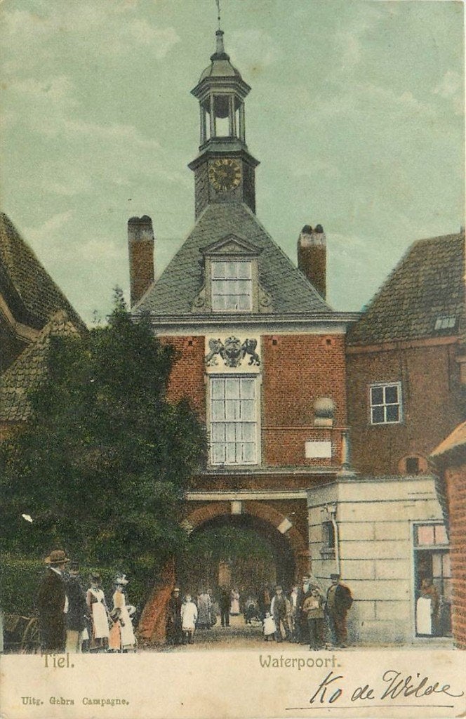 701-131-011 Tiel Waterpoort, Verzenden, Voor 1920, Gelderland