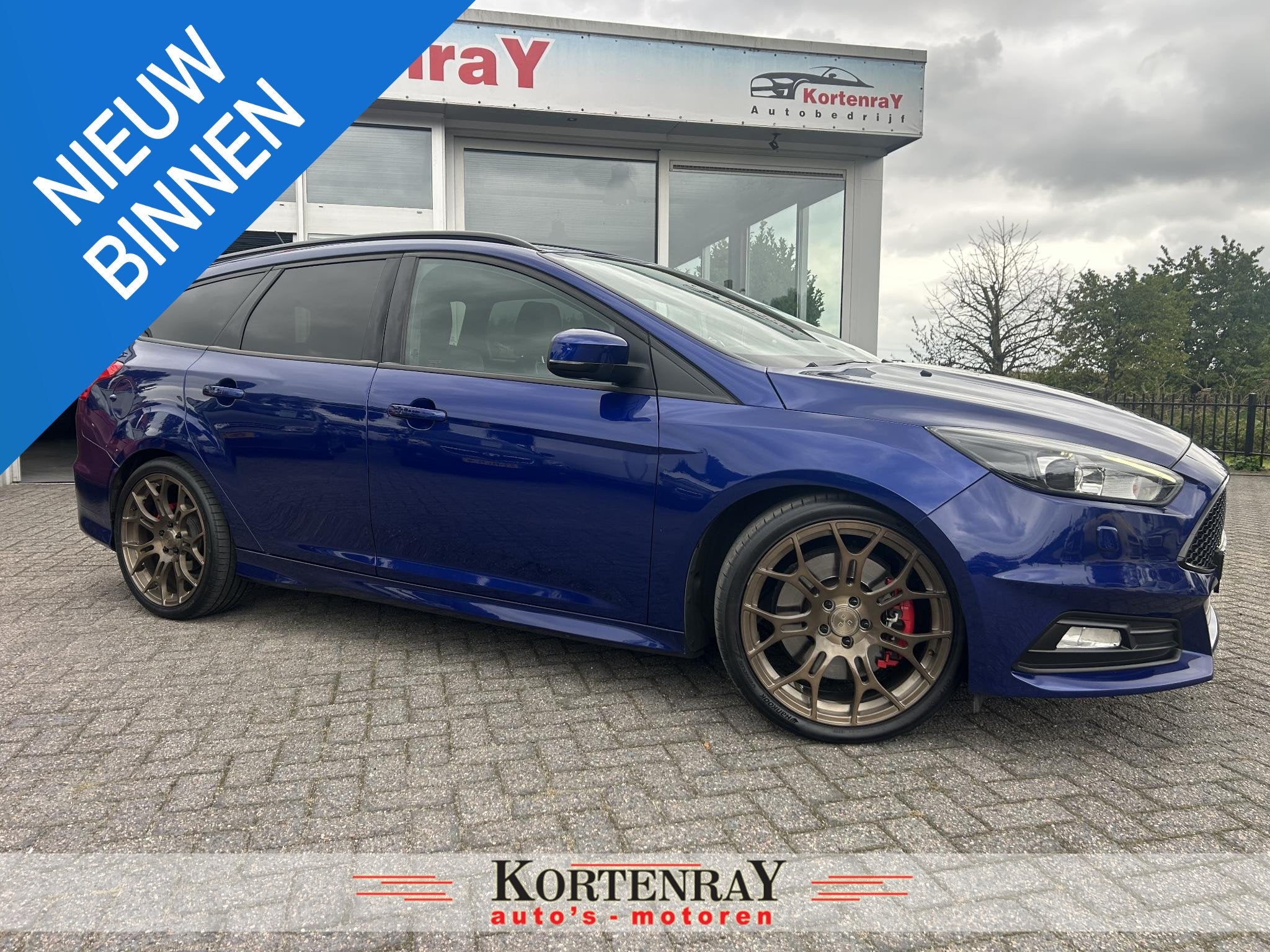 Ford Focus Wagon 2.0 ST DIKSTE DIE ER IS/BOM VOL OPTIE'S, Auto's, Dealer onderhouden, 15 km/l, Gebruikt, Euro 6