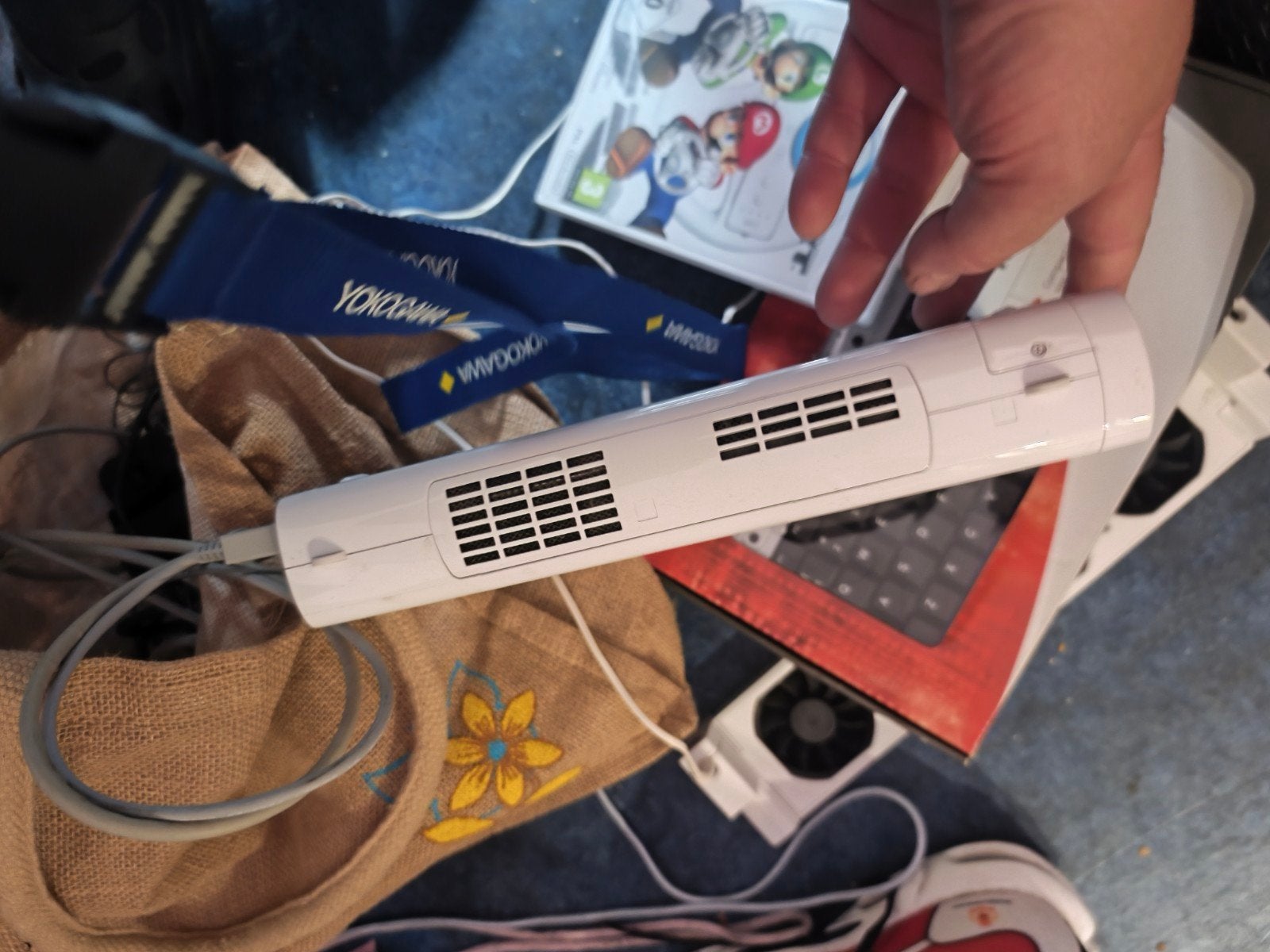 Wii Console met accessoires en game, Ophalen of Verzenden, Gebruikt, Met 1 controller, Met games