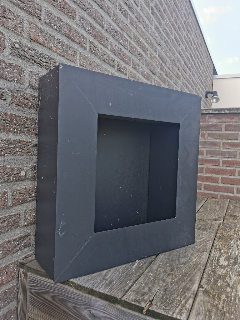 Wanddecoratie (haard) voor gelpotten of andere decoratie, Ophalen of Verzenden, Gebruikt