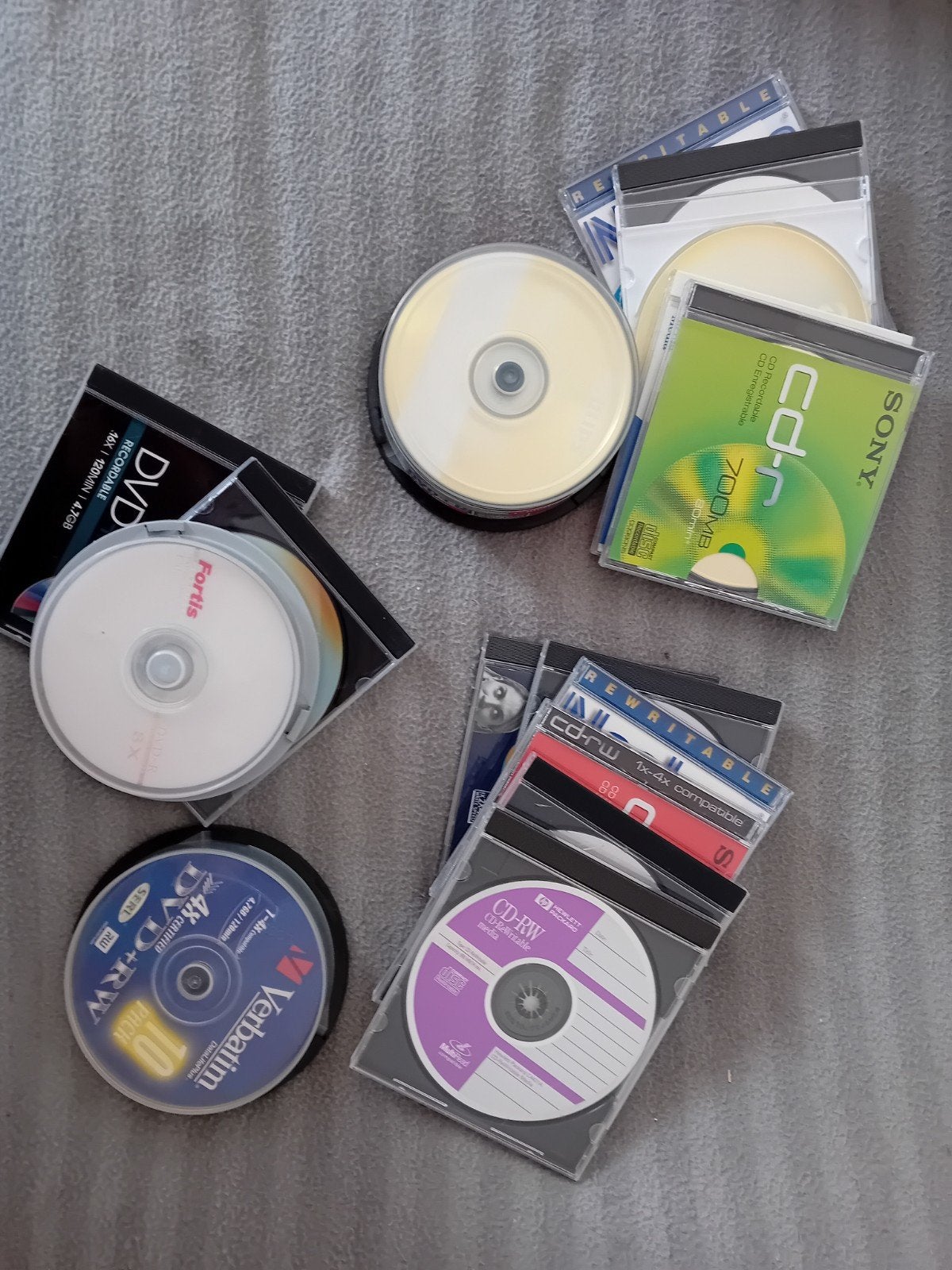 Ongebruikte CD-R/RW's, DVD-R/RW's en lege doosjes, Ophalen, Herschrijfbaar, Cd, Nieuw