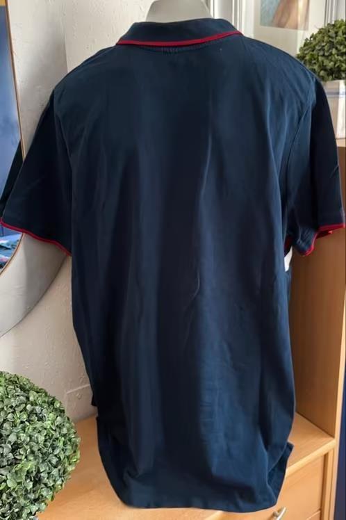 Livergy polo blauw/rood maat 4XL, Kleding | Heren, Ophalen of Verzenden, Nieuw, Overige maten, Overige kleuren