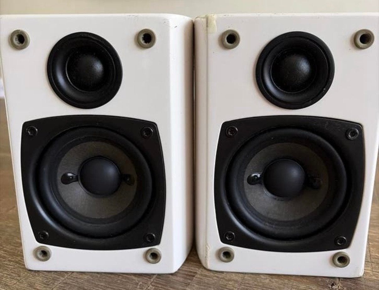 Audio Pro Bravo Allroom Sat Satelliet Speakers (set van 2), Ophalen of Verzenden, Gebruikt, Front, Rear of Stereo speakers, Overige merken
