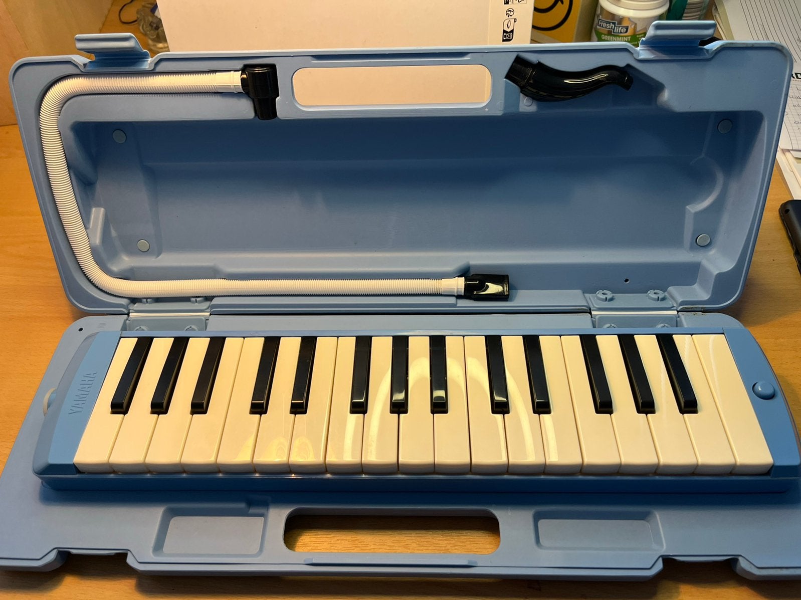 Melodica, Yamaha 32 toetsen, Ophalen of Verzenden, Zo goed als nieuw, Met koffer of draagtas
