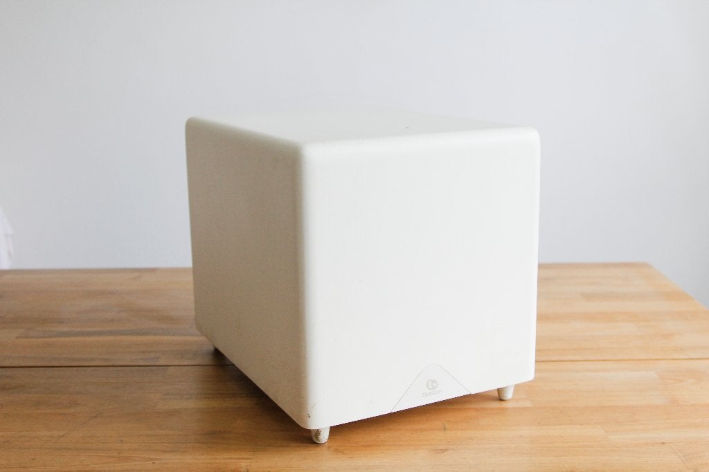 Boston Soundware XS subwoofer. Wit, Gebruikt, -, 60 tot 120 watt, -