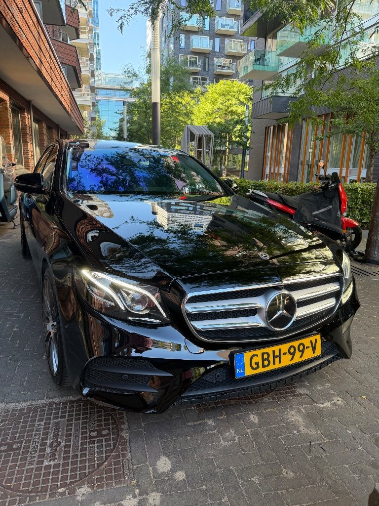 Mercedes-Benz E-Klasse E220 d 194pk 9G-TRONIC 2020 Zwart, Auto's, Achterwielaandrijving, 4 cilinders, 2000 kg, Zwart