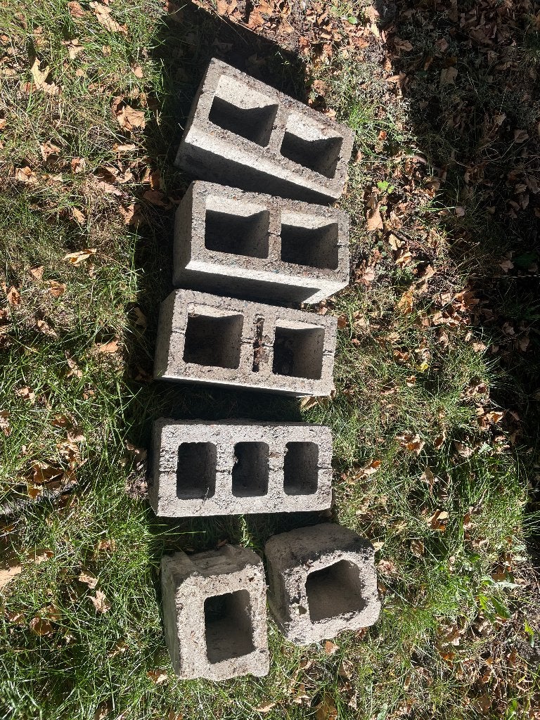 Gratis rechthoekige betonplaten, Ophalen, Gebruikt, Beton, Overige typen