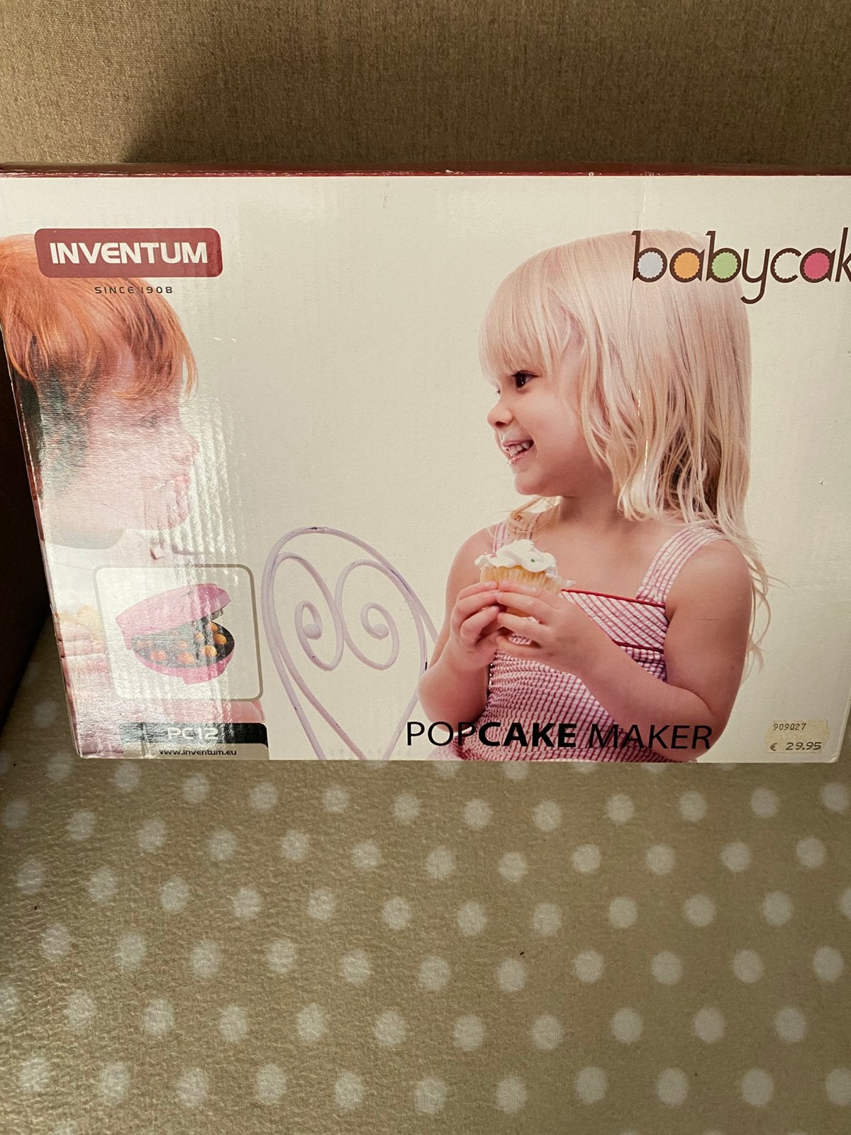 Popcake maker. Inventum, Ophalen, Zo goed als nieuw, Overige typen