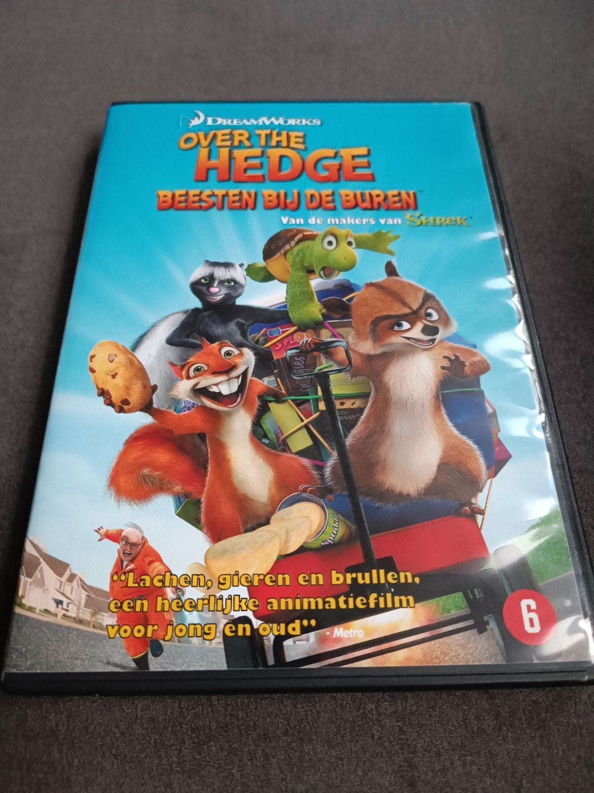 Over the hedge - dvd, Alle leeftijden, Ophalen of Verzenden, Zo goed als nieuw