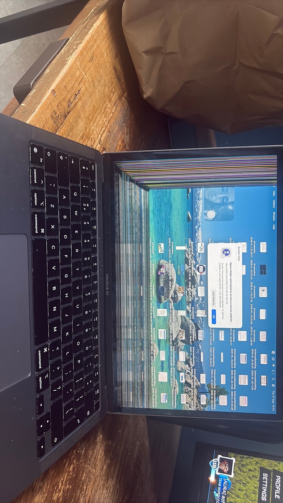Macbook 2020 air m1, Ophalen of Verzenden, Zo goed als nieuw, 13 inch