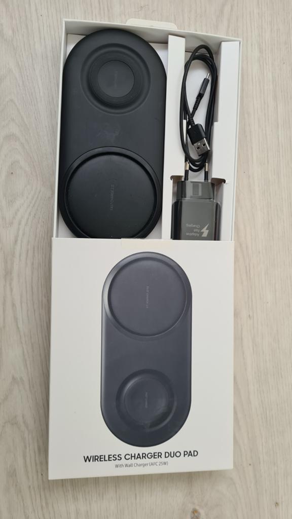 Samsung Wireless Charger Duo Pad met 25W Snellader, Ophalen of Verzenden